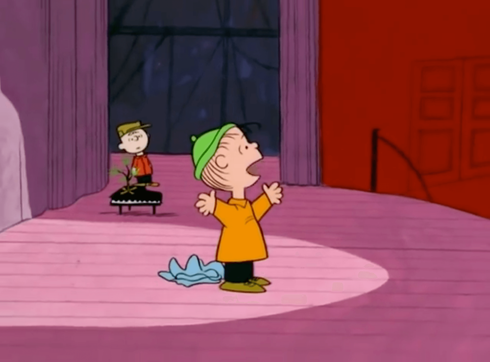 Linus Blanket Christmas
