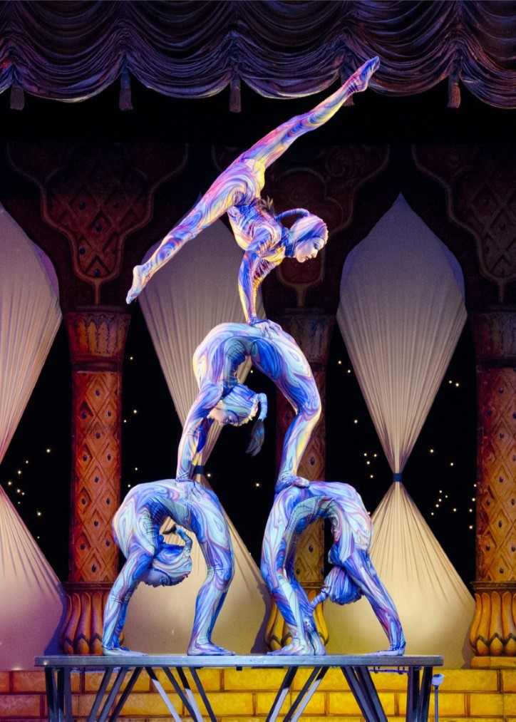 acrobats nimble