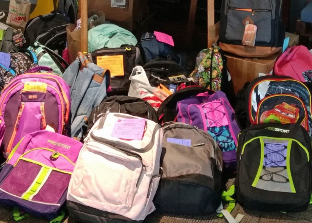backpack closeup