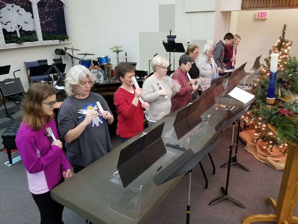 handbell practice
