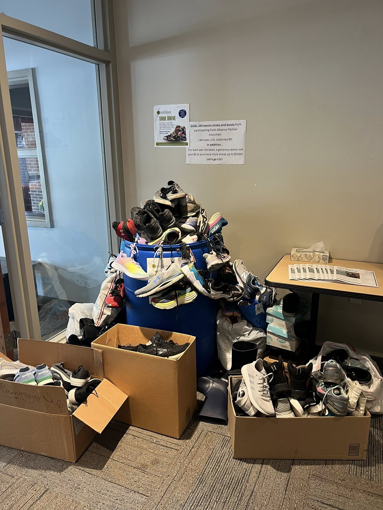 shoe drive barrel