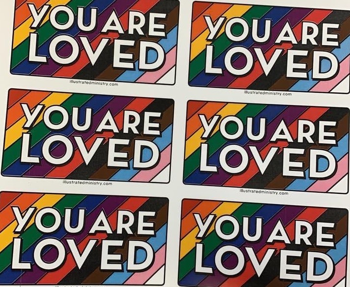 youarelovedstickers